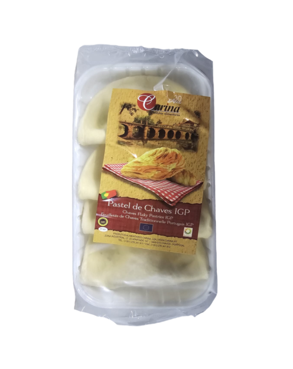 PASTEIS DE CHAVES CARINA 12x300gr (4u/cuv)