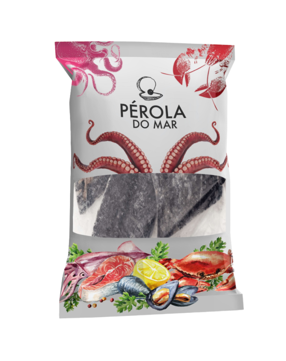 PEROLA DO MAR PEIXE ESPADA PRETO POSTA COM PELE 10x1Kg