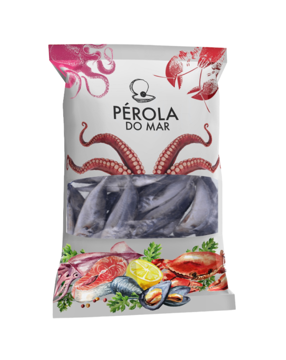 PEROLA DO MAR CARAPAU PEQUENO PELIM 50/60 10x1Kg