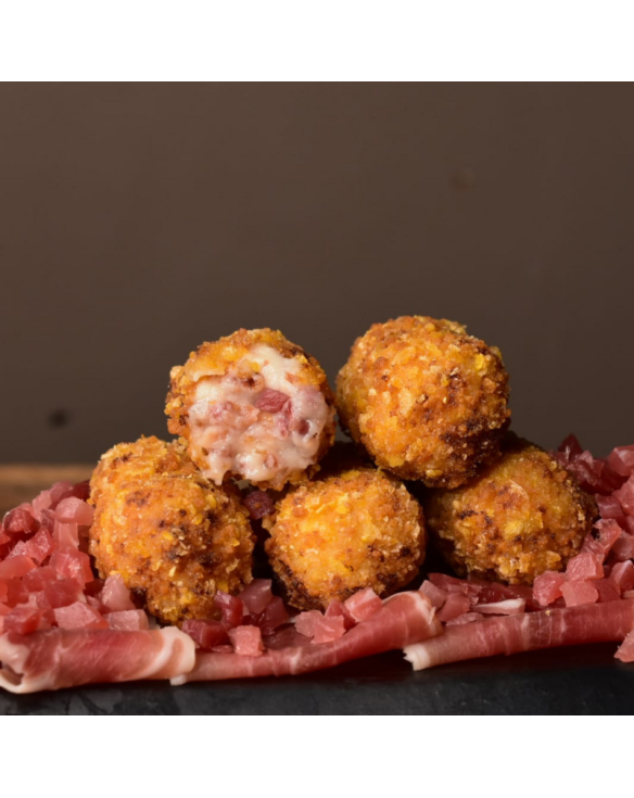 AMEZTOI CROQUETAS EXPLOSION IBERICO PANKO 35gr 4x1Kg