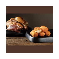AMEZTOI CROQUETAS POLLO Y JAMON 40gr 4x1kg