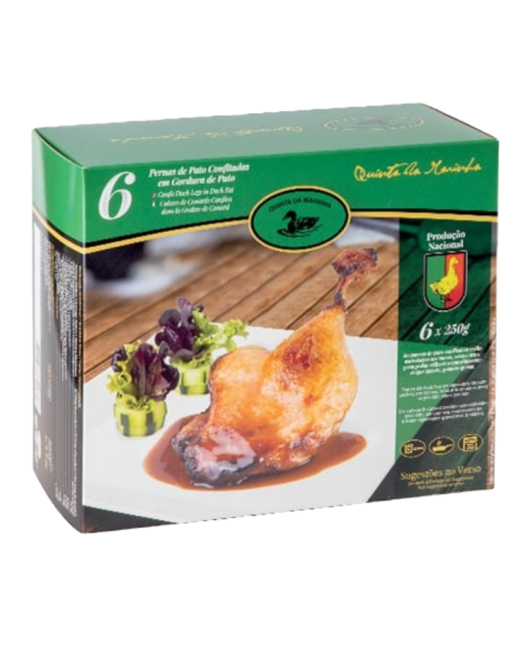 PERNAS DE PATO CONFITADAS QUINTA DA MARINHA 6x250gr