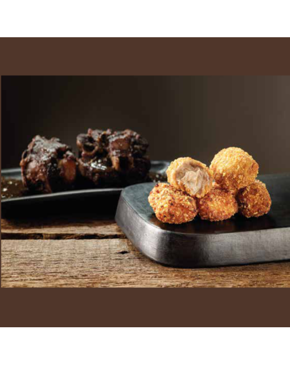 AMEZTOI CROQUETAS RABO DE VACUNO 35gr 4x1Kg