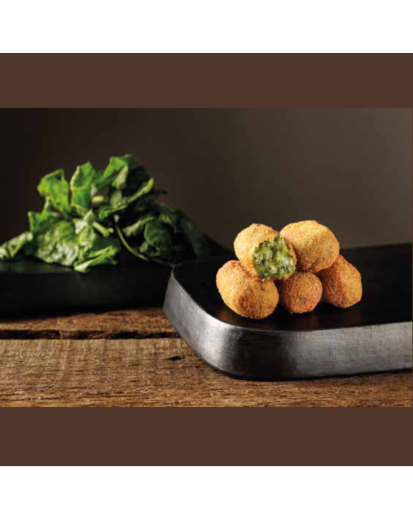 AMEZTOI CROQUETAS ESPINACA 25gr 4x1Kg