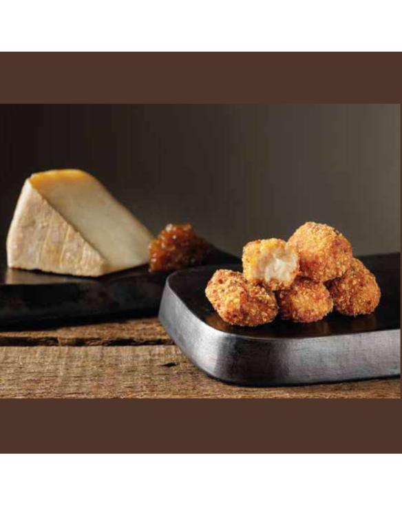 AMEZTOI CROQUETAS QUESO Y CEBOLLA CARAMELIZADA PANKO 35gr 4x1Kg