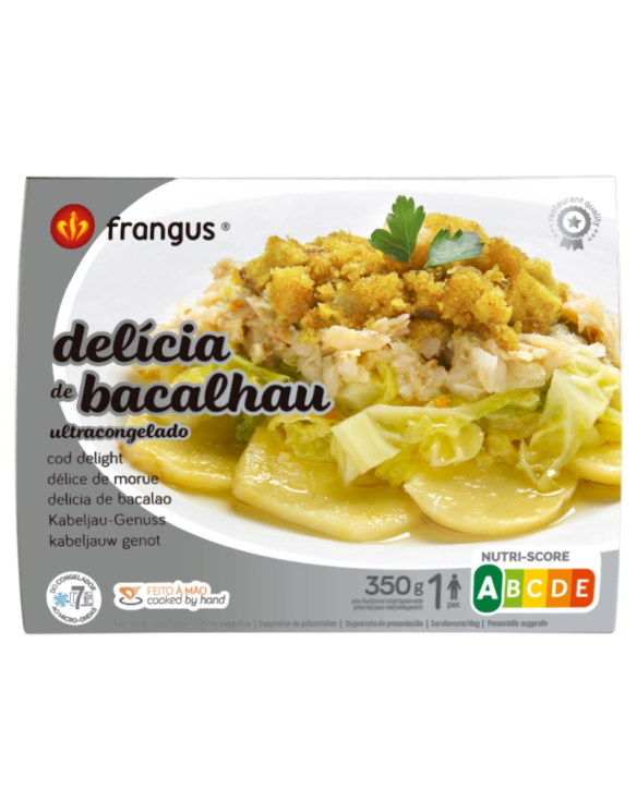 REI DOS FRANGOS DELICIA DE BACALHAU 12x350g