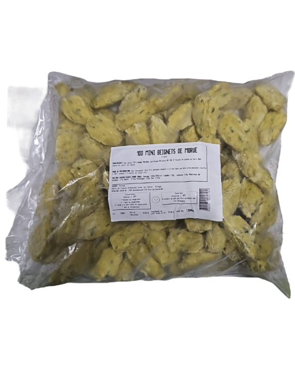 MINI PASTEIS DE BACALHAU 2x(100x19gr)