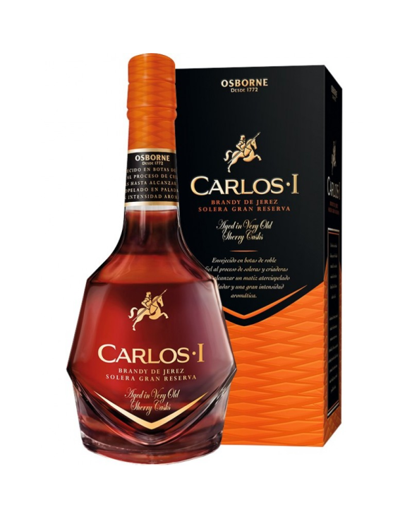 CARLOS I, DOMECQ 40Â° 6x70cl