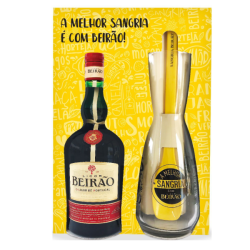 LICOR BEIRÃO PACK SANGRIA COPO+COLHER 6x70cl