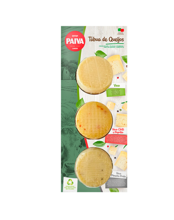 QUEIJO PAIVA TABUA VACA 10x(3x80gr)