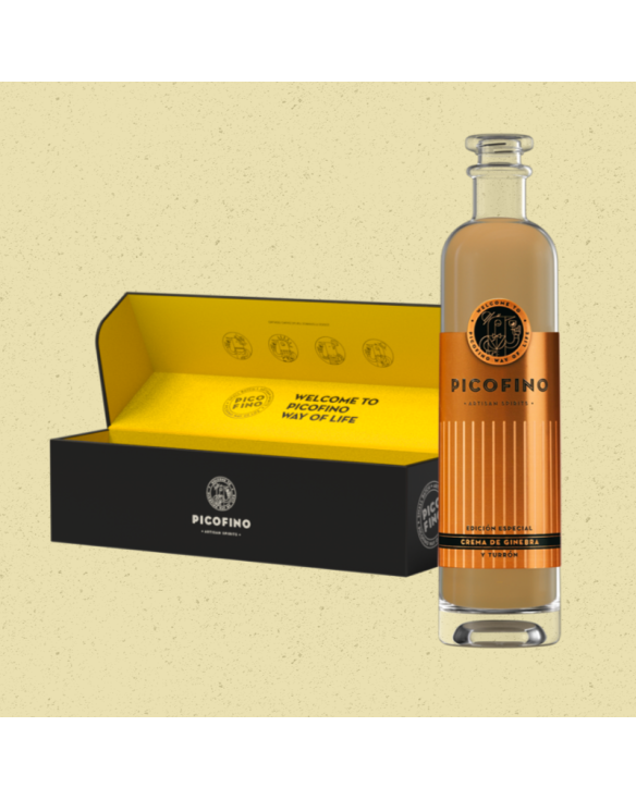 PICOFINO CREMA GINEBRA CON TURRON 15Â° 6x70cl