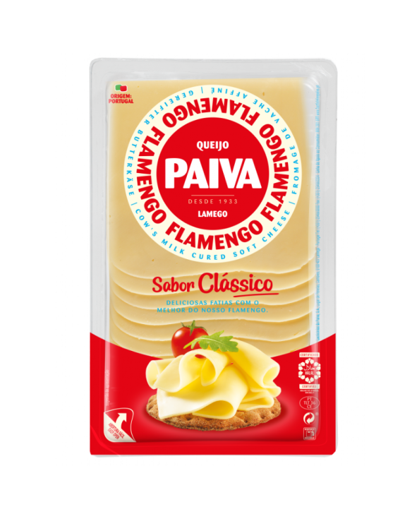 QUEIJO PAIVA FATIAS GORDO 19x180gr