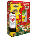 LICOR GINJA MARIQUINHAS + COPOS CERAMICA / 7X50CL.