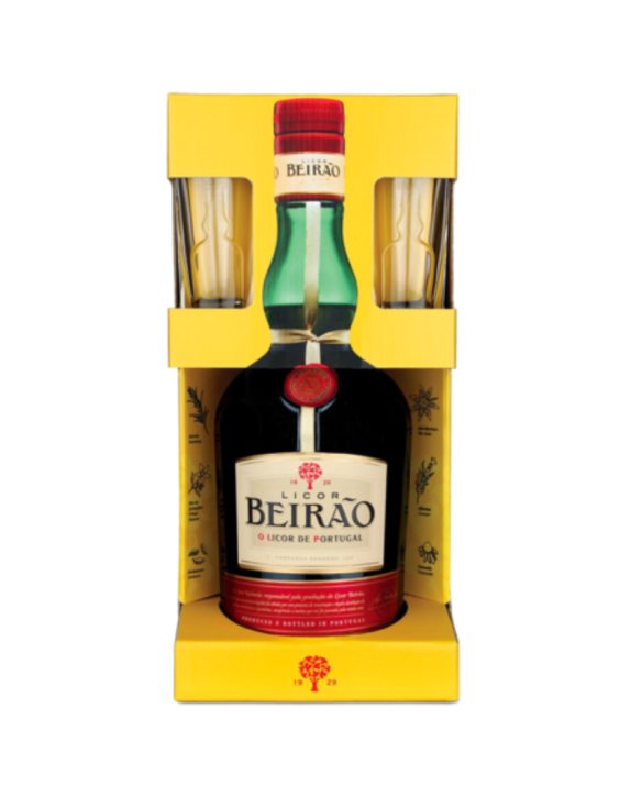 LICOR BEIRÃO +2 SHOTS 6x70cl