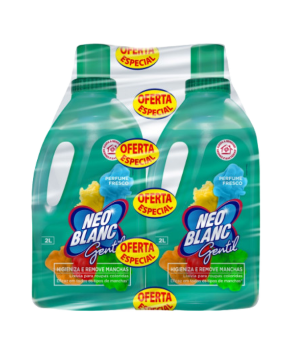 NEOBLANC LIXIVIA GENTIL COLOR PACK 2x(2x2Lt)