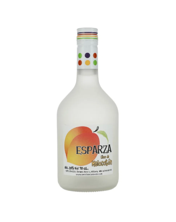 LICOR DE MELOCOTON ESPARZA /  6X70CL