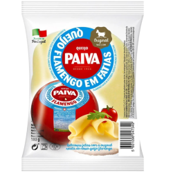 QUEIJO PAIVA FATIAS REDONDAS FLAMENGO 12x180gr