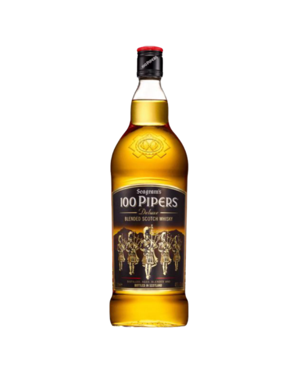 WHISKY 100 PIPERS / 12X1LTR.