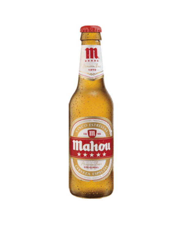 MAHOU 5 ESTRELLAS 4x6x25cl