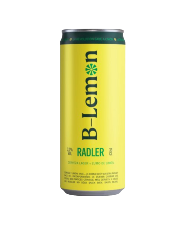 B LEMON RADLER LATA 24x33cl