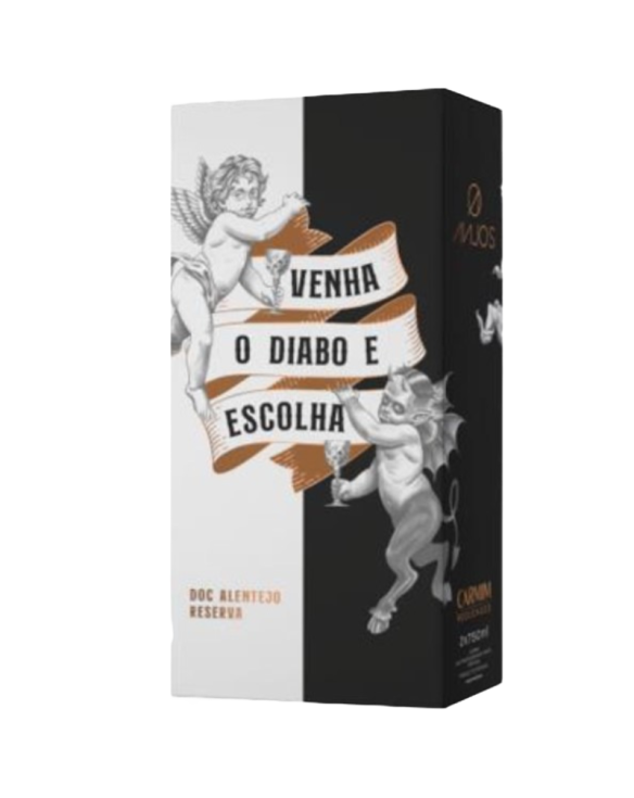 VENHA O DIABO E ESCOLHA ROUGE + BLANC  5X(2X75CL)