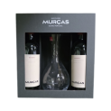 QUINTA MURCAS RESERVA ROUGE + BLANC + DECANTER
