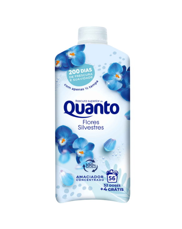 QUANTO AMACIADOR FLOR SILVESTRE 6x1.68Lt
