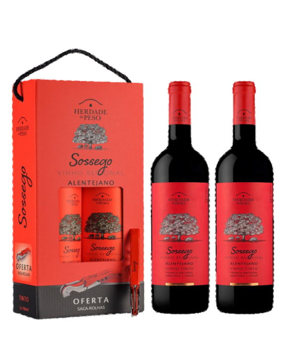 PACK 2x75cl SOSSEGO ALENTEJO