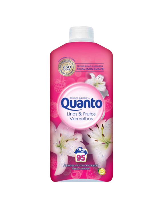 QUANTO AMACIADOR LIRIOS+FR:VERMELHOS 05Ds 6X1.71Lt