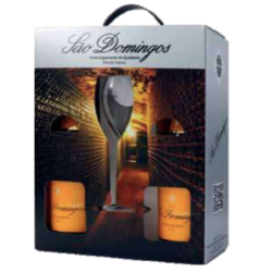 ESPUMANTE SAO DOMINGOS 2x75cl +FLUTE RES. BRUTO