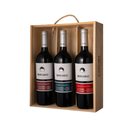 MONSARAZ TOURIGA N./ALVARINHO/ALIC.BOUSCHET PACK 3x75cl