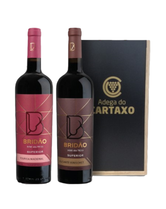 BRIDAO TOURIGA NATIONAL + ALICANTE BOUSCHET  DUO 2X75CL