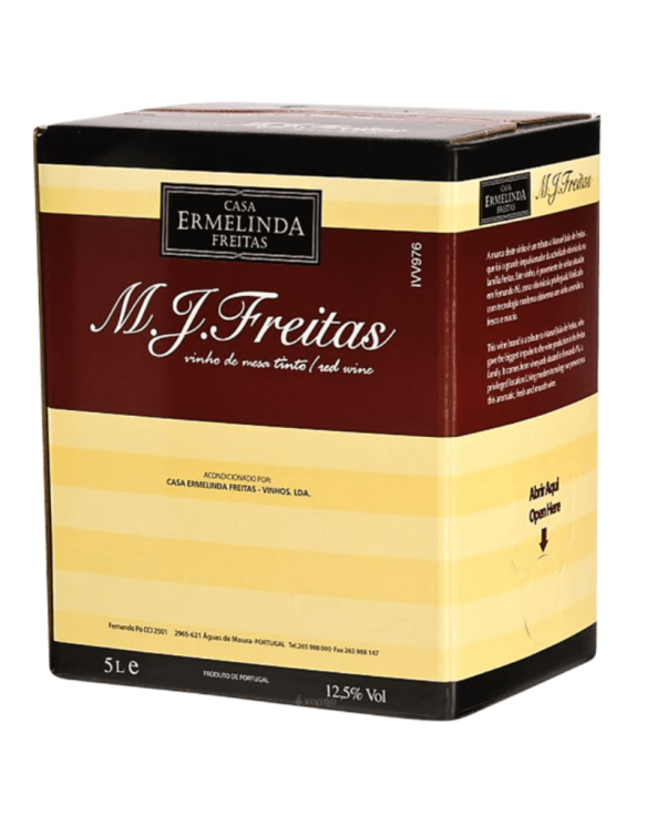 M.J. FREITAS ROUGE / BAG IN BOX / 1X5LTR.